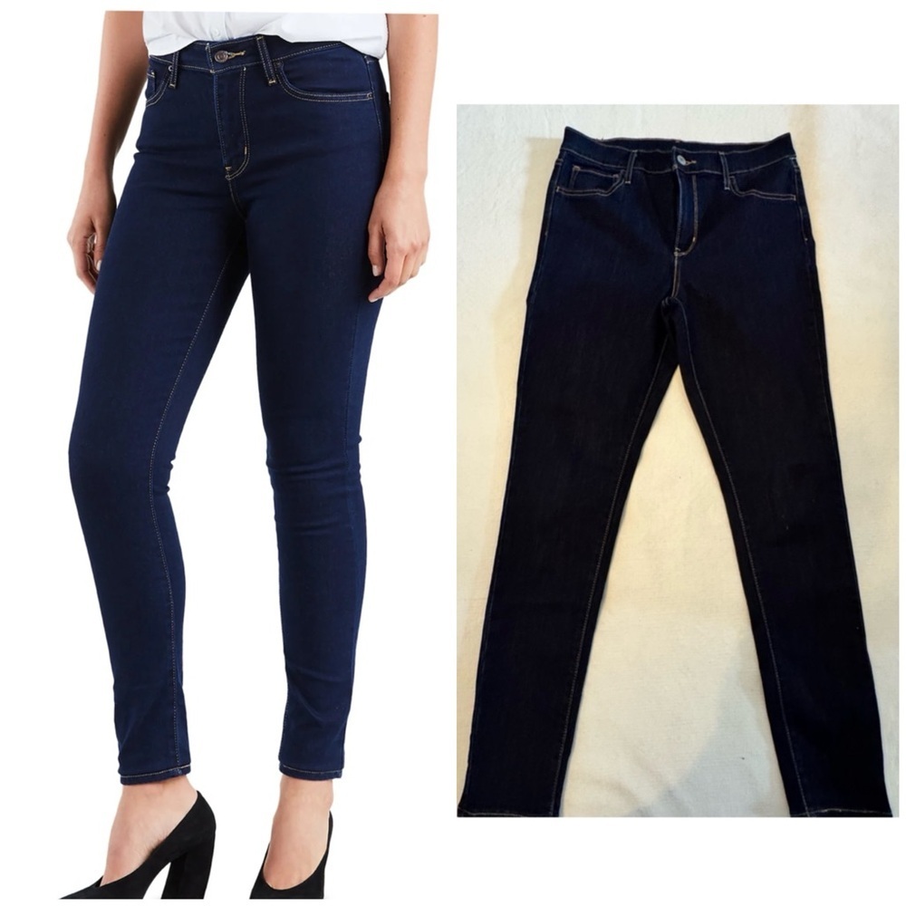Levi's Women's Dark Blue Skinny Jeans size 29